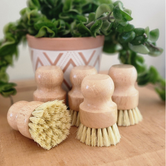 Bamboo Sisal Brush (Plastic Free)