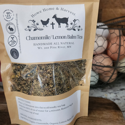 Chamomile & Lemon Balm Tea - 2oz Bag